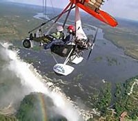 micro flight Vic Falls